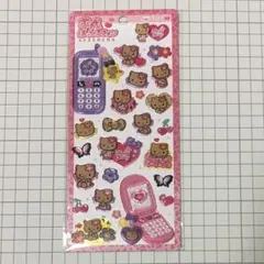 平成はっぴーフォンステッカー　サンリオ　ハローキティ
