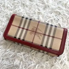 Burberry 長財布　モノグラムストライプ　ハルトン　TBロゴ Burberry 長財布 モノグラムストライプ ハルトン TBロゴ - メルカリ