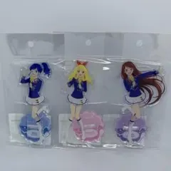 映画 アイカツ 星宮いちご 霧矢あおい 紫吹蘭 おしゃもじ アクリルスタンド