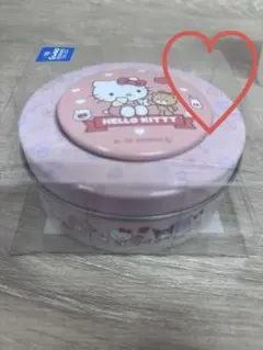 ハローキティ マグネット缶 直径約10cm Sanrio HelloKitty