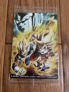ドラゴンボールZ 孫悟空 ベジータ VS メタルクウラ カード