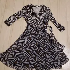 【ダイアンフォンファステンバーグ】ラップワンピース