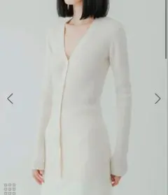 新品未使用　yo BIOTOP Cashmere lib cardiganのサムネイル