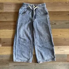 ★最終価格です★ZARA kids ワイドパンツ デニム　116