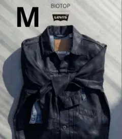 Levi's ブラック デニムジャケット M biotop