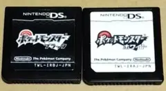 【ソフトのみ】ポケットモンスター ブラック ホワイト DS 2点セット