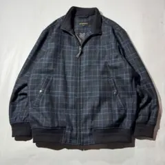 t*◎様 00s Check zipup blouson sports jack