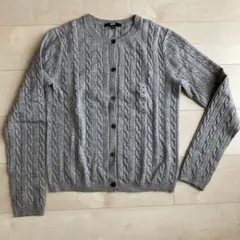 ユニクロケーブルカーディガン新品