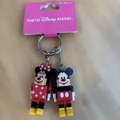 東京ディズニーリゾートLEGO風 ミッキー・ミニー キーホルダー 2個セットのサムネイル