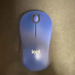 logi ワイヤレスマウス 青