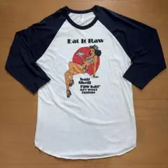American Apparel ラグラン 七分袖 Tシャツ M