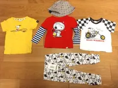 ☆スヌーピー☆ Tシャツ・レギンス・ハットセット 12-18ヶ月