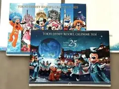東京ディズニーリゾート カレンダー 2025 2026のサムネイル