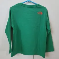 グリーン 長袖カットソー キャラクター