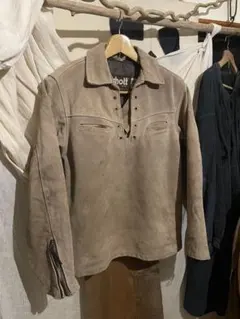 80s Schott ライダース レザー プルオーバー