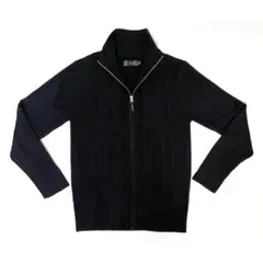 TopIsm ニットジャケット ジップアップセーター ゴルフニット〈Ｍ〉