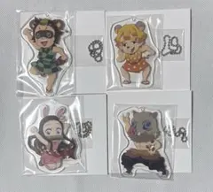 鬼滅の刃 無限列車 みにきゃら アクリルチャーム 炭治郎 禰豆子 善逸 伊之助