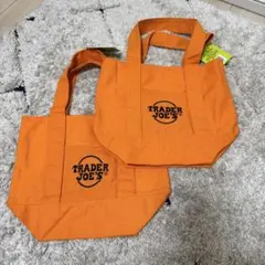 【2025ハロウィンデザイン】TRADER JOE'S エコバッグ 2個セット