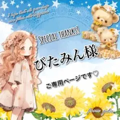 ◎びたみん様ご専用ページです◎