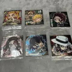 鬼滅の刃ディフォルメシールウエハース其ノ四 ノーマル6種セット