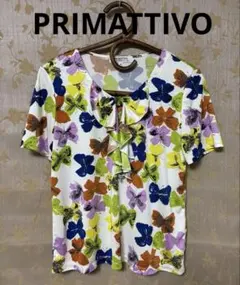 PRIMATTIVO HANAE MORI SPORTS 胸元フリルカットソーのサムネイル