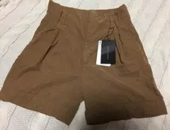 新品未使用☆タグ付き ZARA ザラ コーデュロイ  ショートパンツキュロット