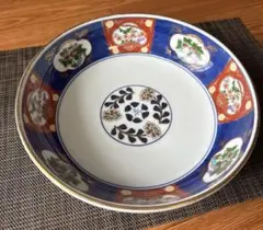 ペ*ペ様 【高級品】源右衛門窯 染付 蓮花文 八角鉢 大鉢 盛鉢 有田焼