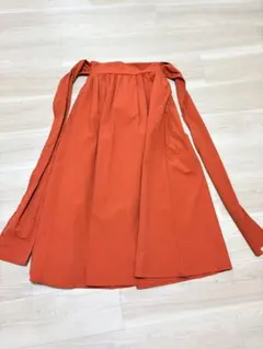 INGNI イング ロングスカート オレンジスカート リボン