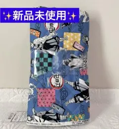 鬼滅の刃 キルティング生地 キルト生地　107cm×0.5m 紺