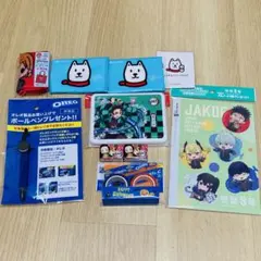 ノベルティセット　ファイル　エコバッグ　ノート　マステ　ボールペン　怪獣8号