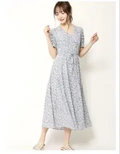 フレイアイディー　カシュクールワンピース