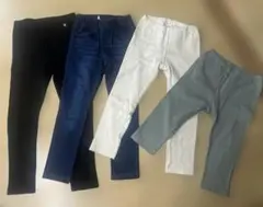 プティマイン　ブランシェス　UNIQLO レギンスパンツセット売り　４着