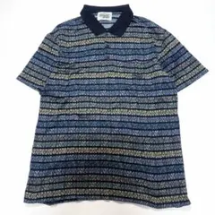 90s MISSONI SPORT イタリア製 総柄ポロシャツ M ビンテージ - メルカリ
