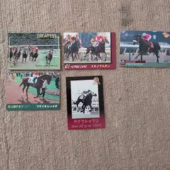 日本ダービー馬　競走馬 トレーディングカードセット