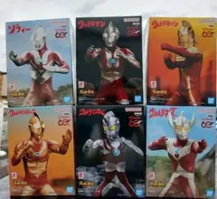 未開封品】英雄勇像 ウルトラマンシリーズ フィギュア 6兄弟セット