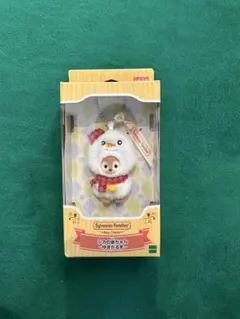 シルバニアファミリー　シカの赤ちゃん　ゆきだるま