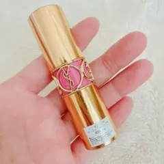 Yves Saint Laurent ピンク口紅 ゴールドケース