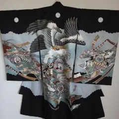 1-15　正絹　男の子お祝い着物　産着　七五三