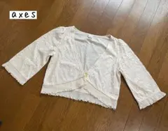 axes femmeボレロ　レース袖　ボレロ　アイボリー　M 七分袖