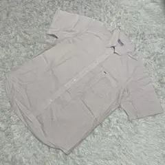 極美品　CHAPS ラルフローレン　半袖シャツ　イエロー系　チェック　ロゴ　LL