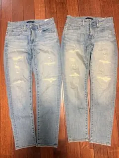 UNIQLO ダメージデニム 30/76cm 2枚