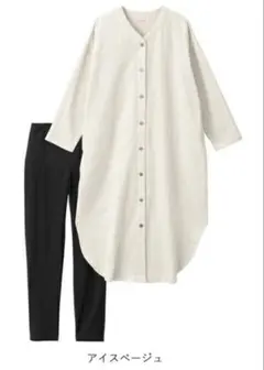 綿100 Wガーゼマタニティパジャマ