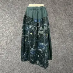 サンプル品 FRAPBOIS 銀河鉄道の夜 空 星 変形デザインスカート y2k