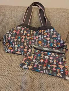 レスポートサック　アニマル柄　お稽古バッグ