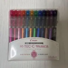 廃盤 ハイテック C マイカ 0.4mm PILOT 超極細　水性ゲルインキのサムネイル