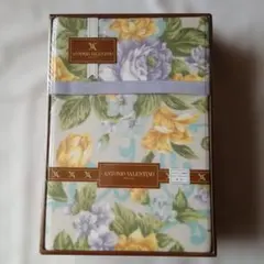 ANTONIO VALENTINO 花柄毛布 140x200cm