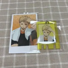 あ*»様 ハイキュー!! 極楽湯 キーホルダー ポラショット 月島蛍 烏野高校