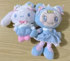 サンリオ　メゾピアノコラボ　シナモン&ブルーベリエちゃん