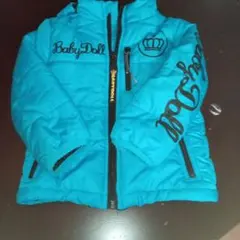 BABY DOLL ダウンコート 90cm ターコイズ