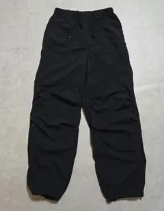 GU ジーユー テックパラシュートプルオンパンツ レディース S ブラック